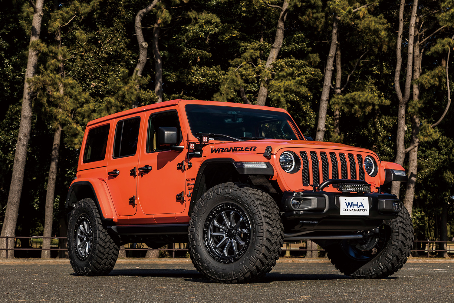 JEEP Wrangler 50mm Wide Body Kit by WHA corporation